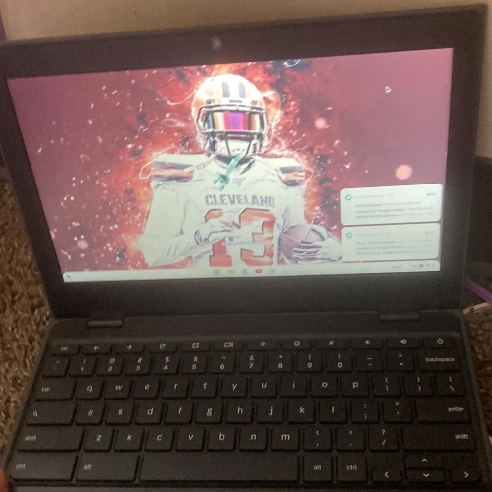 My chrome book i do work on it and i business and it got good graphics